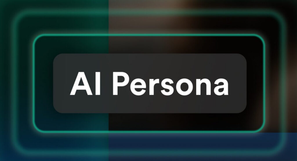 스포티파이의 AI Persona 표시가 나타난 가수 계정 화면